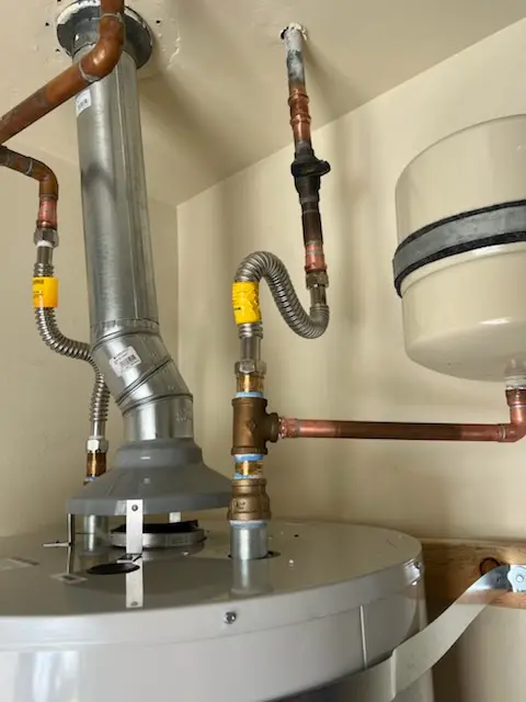 Water heater installation and plumbing repair in Springfield Estates